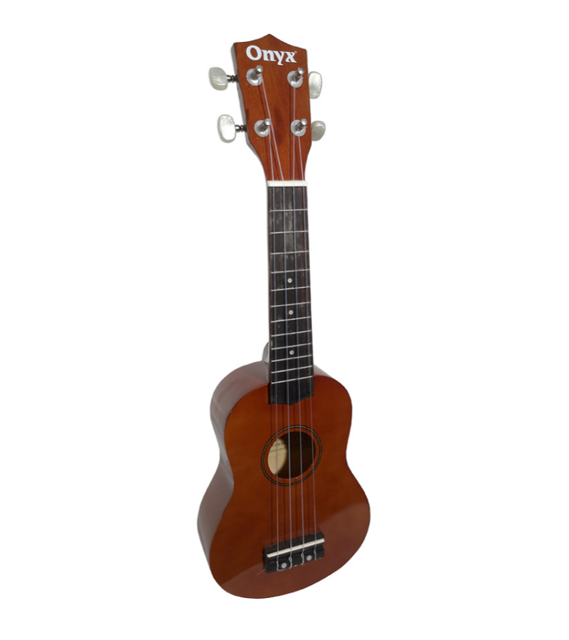 A-KU-BW-BN UKULELE SOPRANO ONYX CON FORRO (MARRON) - Imagen 1