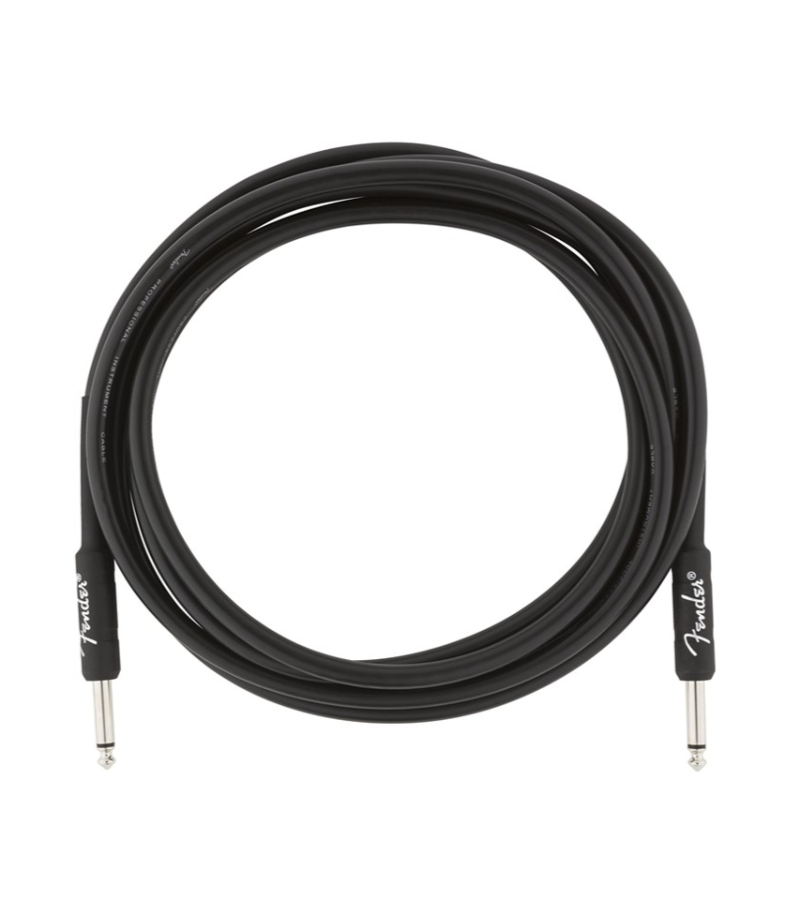 FE-09908200242 CABLE PARA INSTRUMENTO 1/4 A 1/4 10FT (NEGRO) - Imagen 1