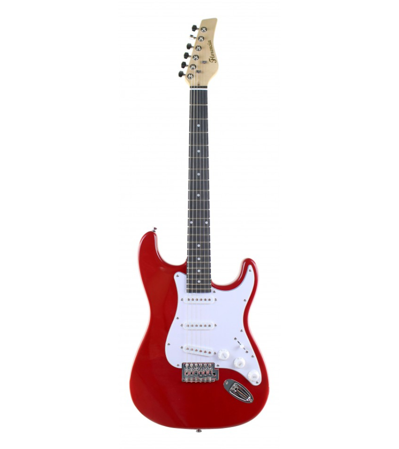 FLOR-EGS111RD GUITARRA ELECTRICA CON FORRO (ROJA) - Imagen 1