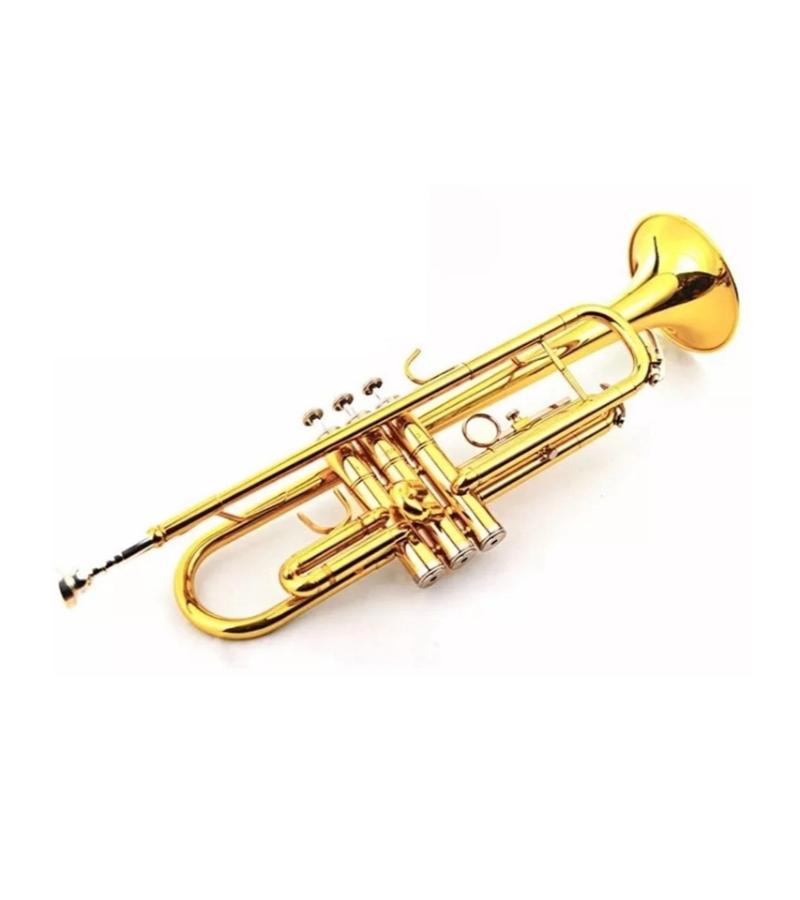 FLOR-TP8590G TROMPETA CON CASE - Imagen 1
