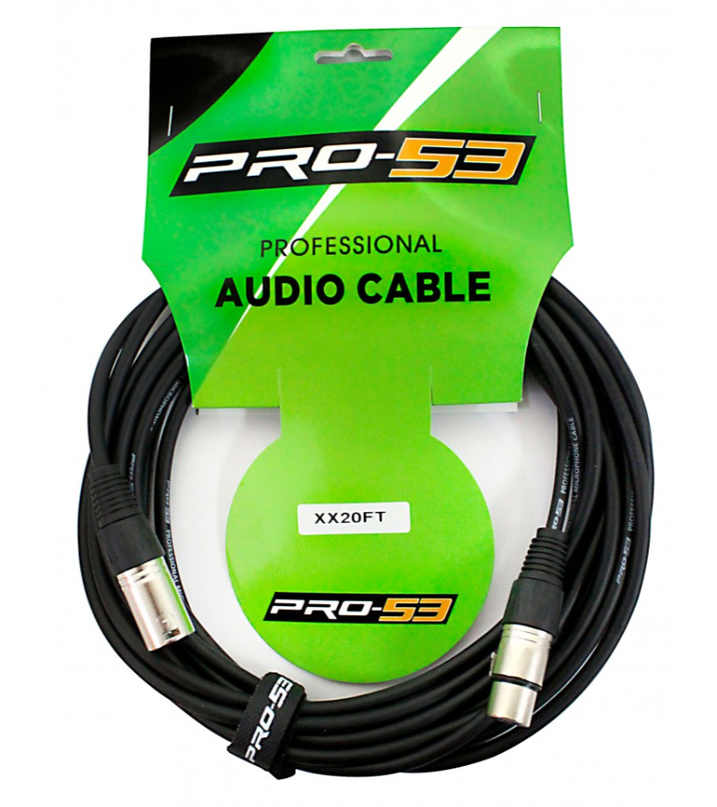 P53-XX20FT CABLE PARA MICROFONO CANON A CANON 20FT - Imagen 1