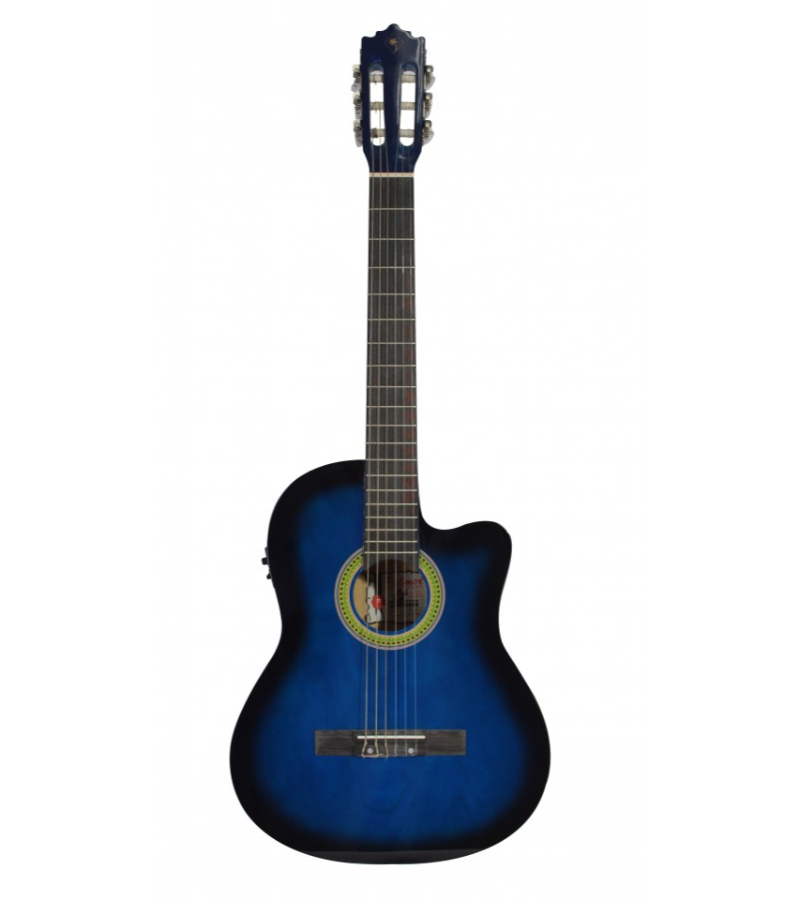 PAL-PC13-CEQ-BLS GUITARRA ELECTRO-ACUSTICA (AZUL) - Imagen 1