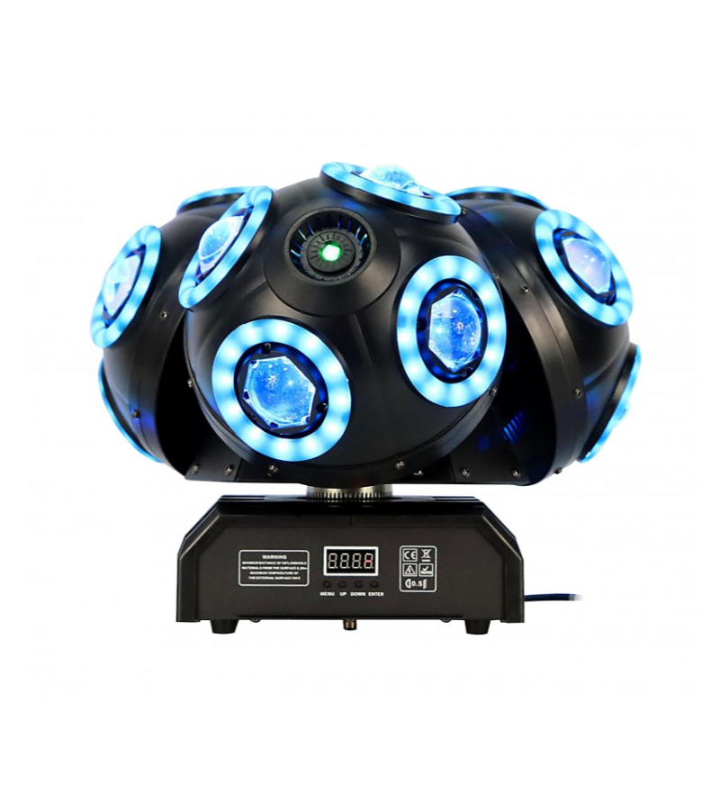 TGM-MH123SLA LUZ MOVIL 3 CABEZAS CON LASER - Imagen 1