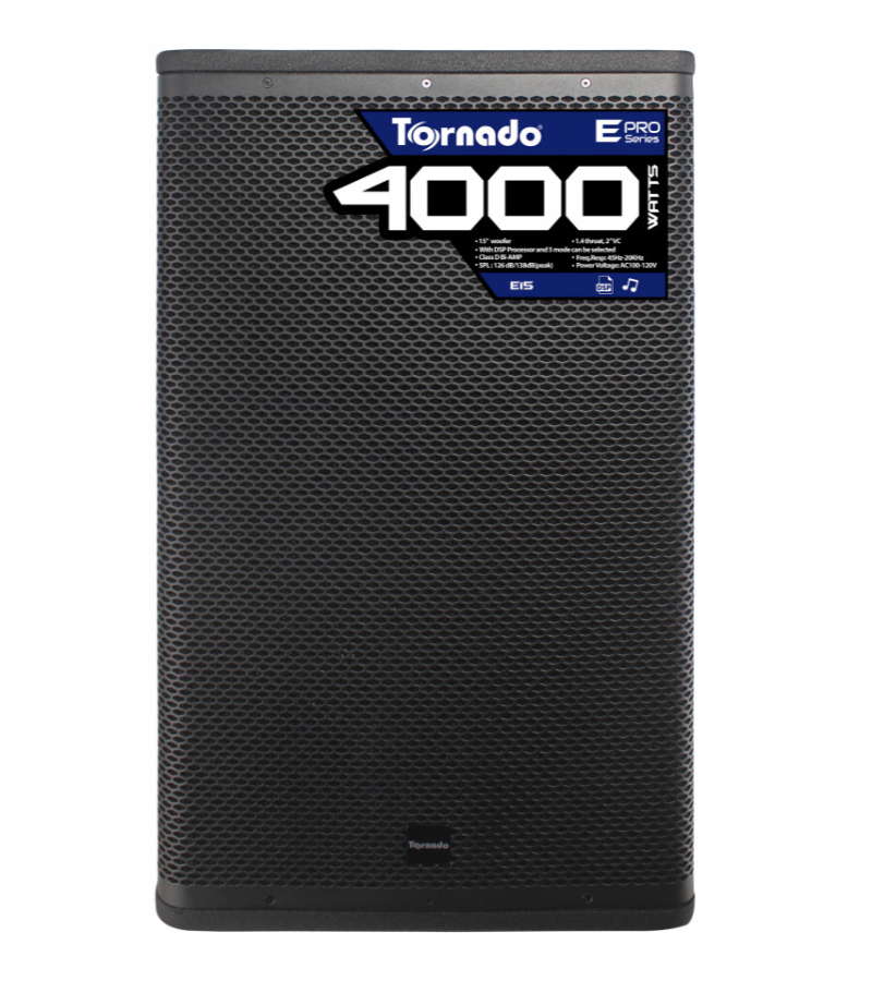TOR-E15 COLUMNA AMPLIFICADA 15'' CLASE D - Imagen 1