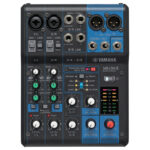 CONSOLA 6 CANALES 2 XLR CON EFECTOS